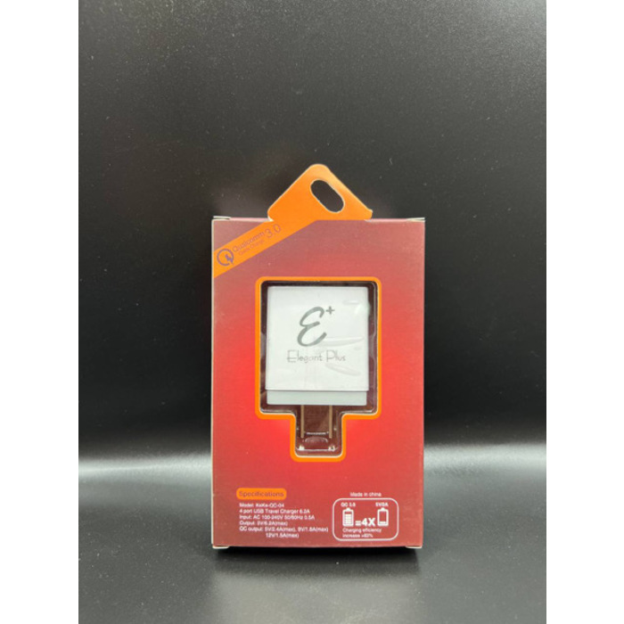 EP29-ដុំសាក 4USB 6.2A (Max) Fast Charger