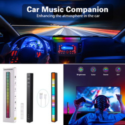 LED Light Rhythm Rechargeable Sound Control W-08 (BC8770)