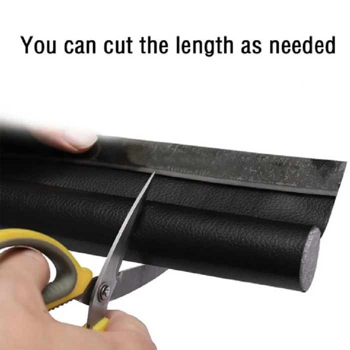 Single Leather Door Seal Strip 