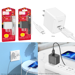 Power Charger Hoco CS11 2.1A Single Port Set iPhone 9627
