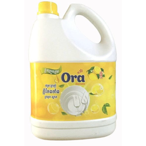 Ora Washing Liquid Lemon 3.5KG - 1 Bucket 