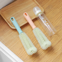 2PCS Cup Brush Cleaning Long Handle Brush