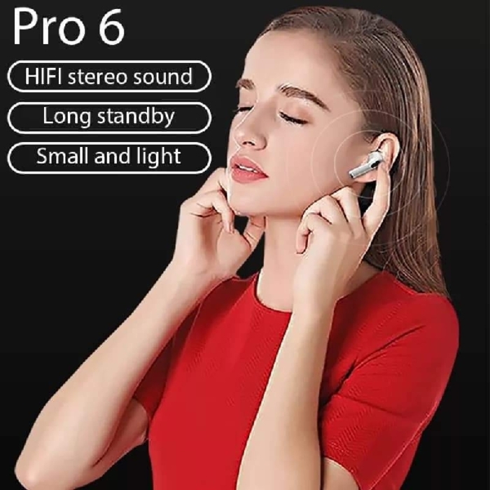 Pro6 TWS Wireless Earphones