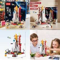  Lego space 500pcs -8862