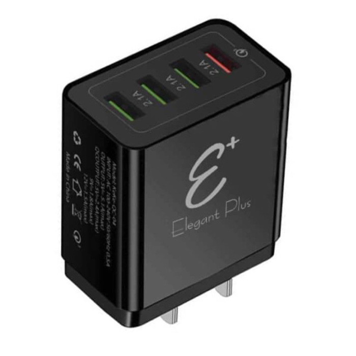 EP29-ដុំសាក 4USB 6.2A (Max) Fast Charger