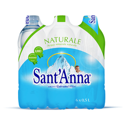 Sant'Anna Natural Mineral Water 500ml x 6