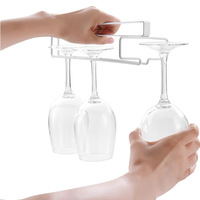 Wall Mounted Wine Glass Rack