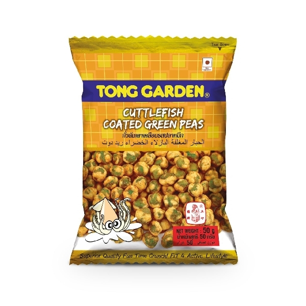 Tong Garden Cuttlefish Coated Green Peas 50g