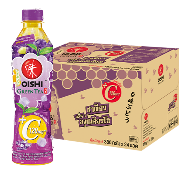 OISHI Green Tea Kyoho Grape 350ml