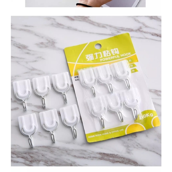 6 pieces Multi Purpose Hooks