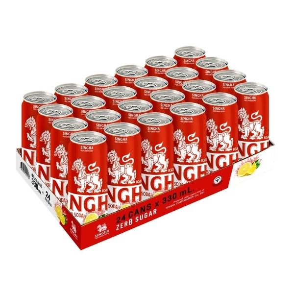 Singha Red Lemon Soda 330ml