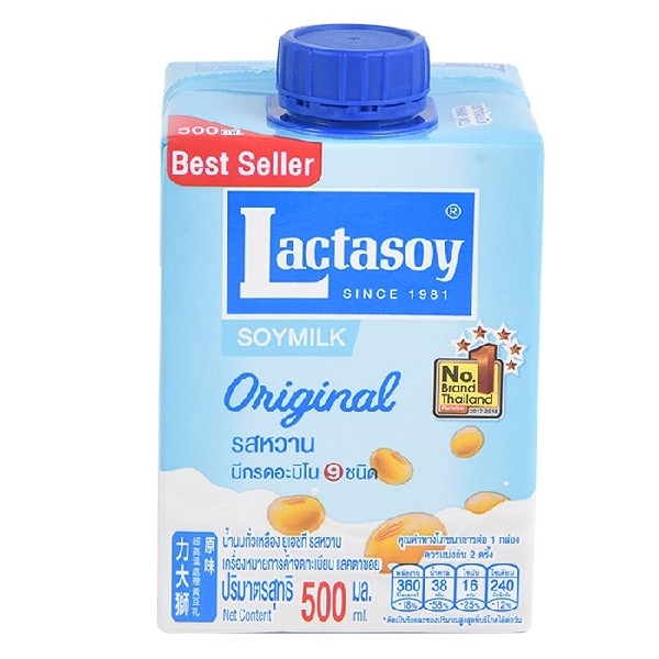 Lactasoy UHT Soymilk Original 500ml