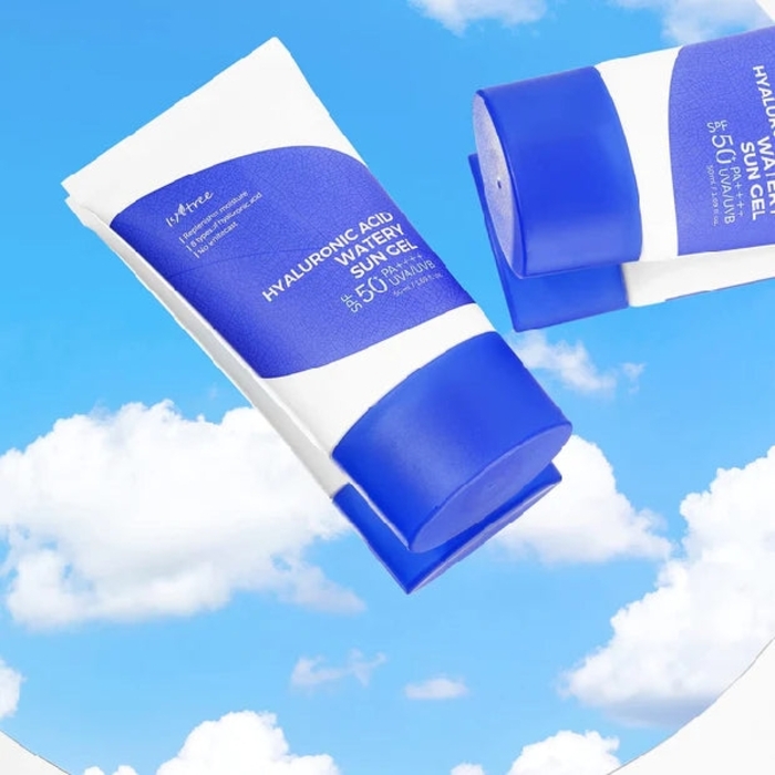 🔥ប្រម៉ូសិន - ISNTREE Hyaluronic Acid Watery Sun Gel SPF 50
