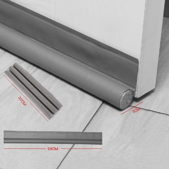 Single Leather Door Seal Strip 