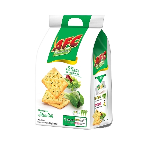 AFC CRACKERS Vegetable 25g