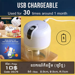 ឧបករណ៍កិនខ្ទឹមប្រើថ្ម