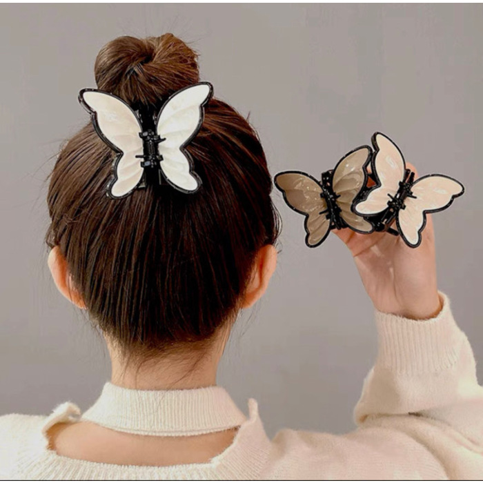 White Butterfly Hair Clipper 