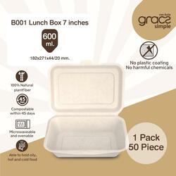 B001 Gracz Lunch Box 7-inch 600ml 50pcs