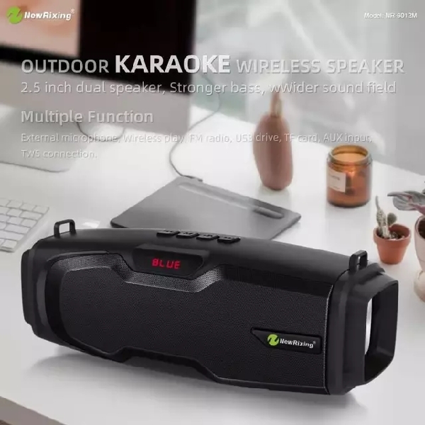 NR-6012M Portable Karaoke Speaker with Mic