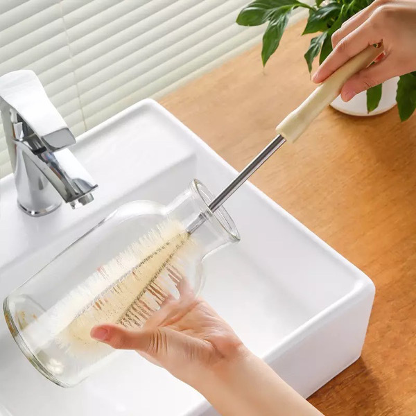 2PCS Cup Brush Cleaning Long Handle Brush