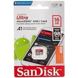 SanDisk ultra Micro SDHC UHD-I card 16GB