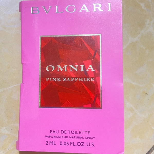 BVLGARI Omnia Pink Sapphire Perfume 2ml 