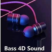 M01 3.5mm Wired Earphones - Black