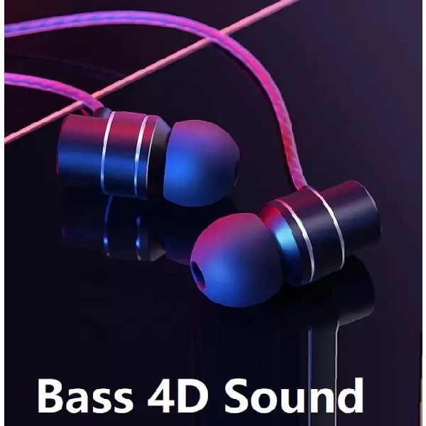 M01 3.5mm Wired Earphones - Black