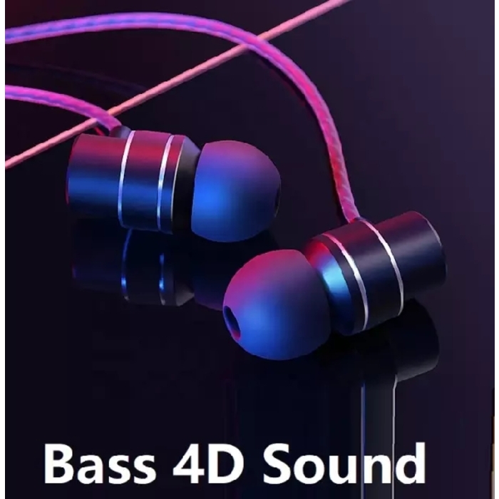 M01 3.5mm Wired Earphones - Black