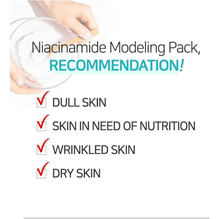 [NEEDS NATURE] DERMA TECHNOLOGY NIACINAMIDE MODELING PACK