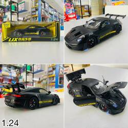 Car Alloy Porsche GT3 RS  1.24 Black  | Yellow 