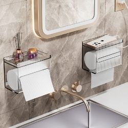 Toilet Paper Plastic Box - Random Color