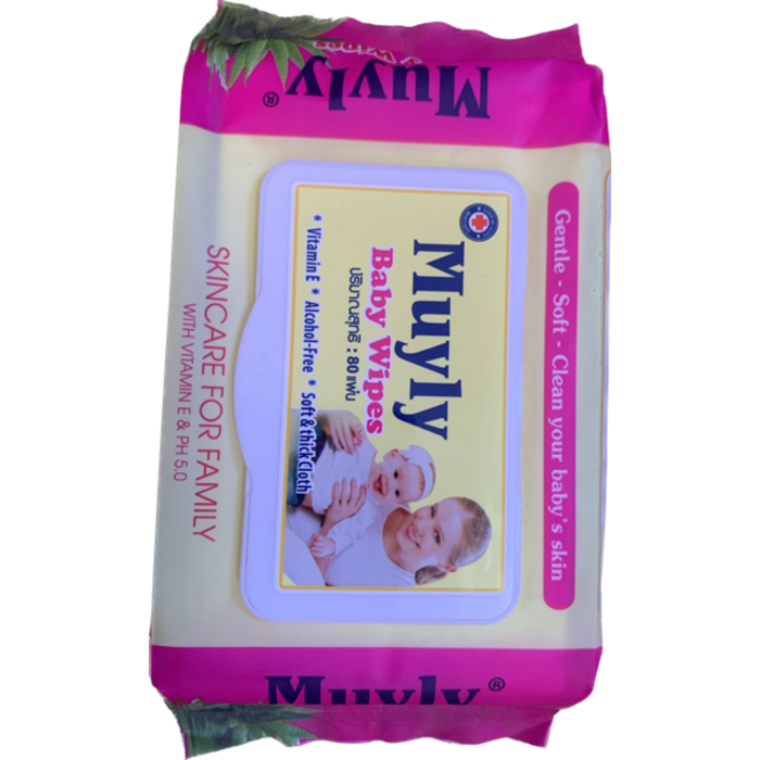 Muyly Baby Wipes - 3 Packages