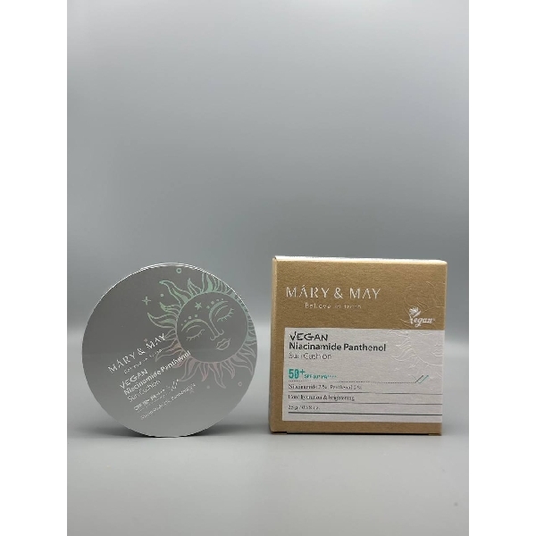 MARY & MAY Vegan Niacinamide Panthenol Sun Cushion