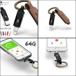 IKlips DUO+64GB Lightning / USB 3.1 Dual-Interface Flash Drive
