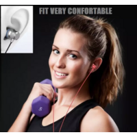 M01 3.5mm Wired Earphones - Black