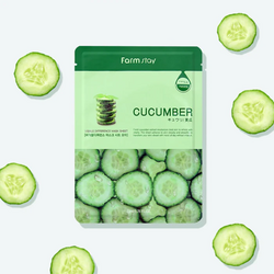 FARMSTAY Cucumber visible difference sheet mask