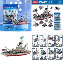 Lego warship 554pcs No.8870 