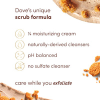 Dove Body Scrub Brown Sugar & Coconut Butter 