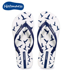 Hotmarzz  Bird White Girl Flip Flop 