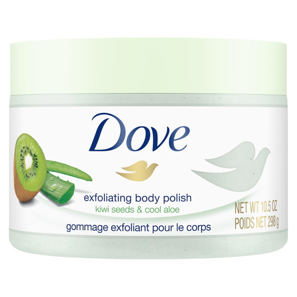 Dove Exfoliating Body Polish Kiwi Seeds & Cool Aloe 298g