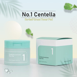 numbuz:n No.1 Centella Re-lef Green Toner Pad