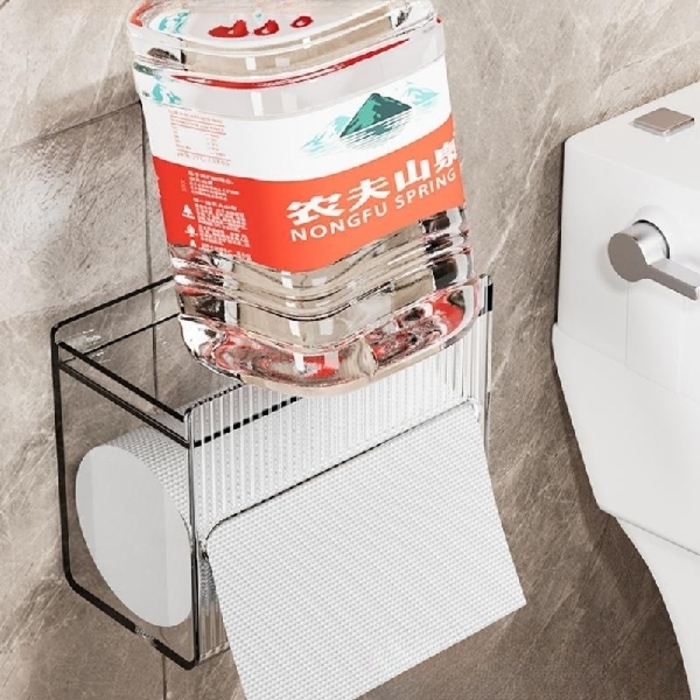 Toilet Paper Plastic Box - Random Color 
