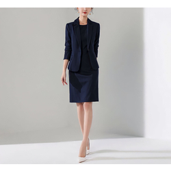 Women Blazer - Navy Blue