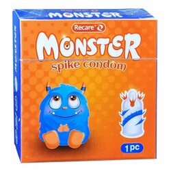 Recare Monster Orange Condom ស្រោមអនាម័យ បន្លា ទឹកក្រូច (1pc)