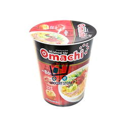 OMACHI instant Noodle Stewed Beef-68G