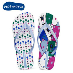 Hotmarzz Card White Flip Flop 