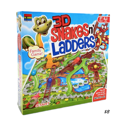 3D Snakes and Ladders