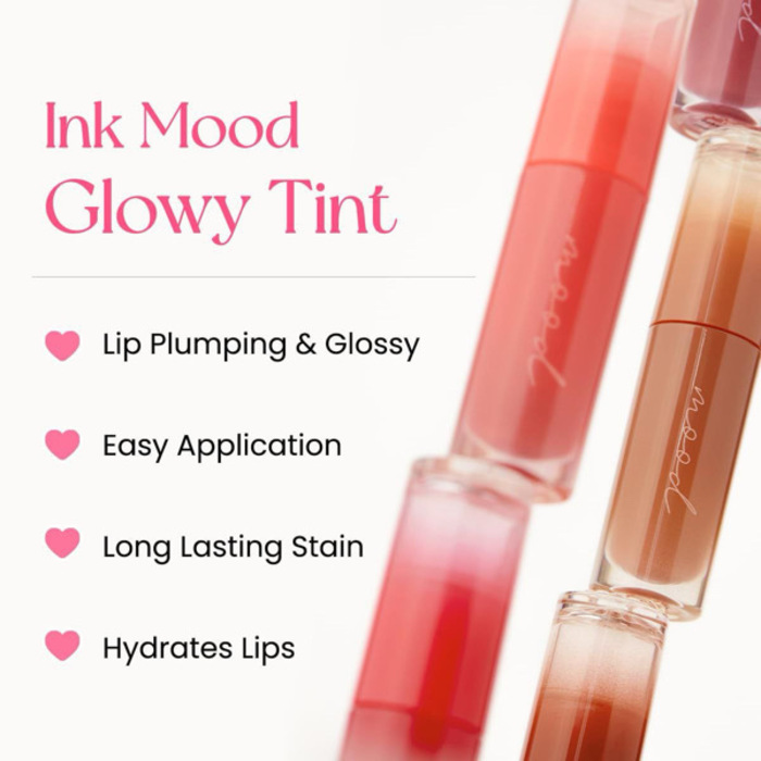 PERIPERA Ink Monn Glowy Tint #25 Hot Strawberry 