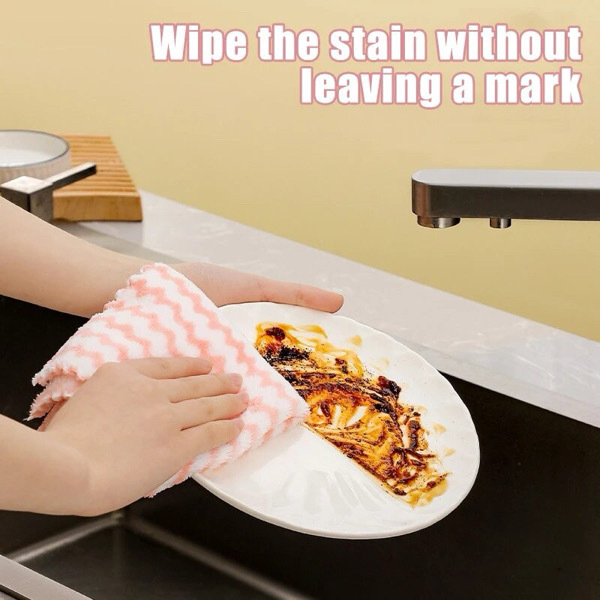 4PCS Microfiber Towel 25x25cm